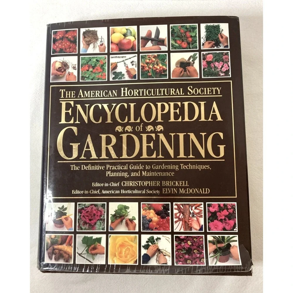 American‎ Horticultural Society Encyclopedia of Gardening DK HB Flowers Shrubs